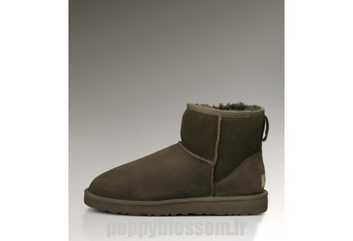 Gros Bottes Ugg de chocolat-160 Mini Classique